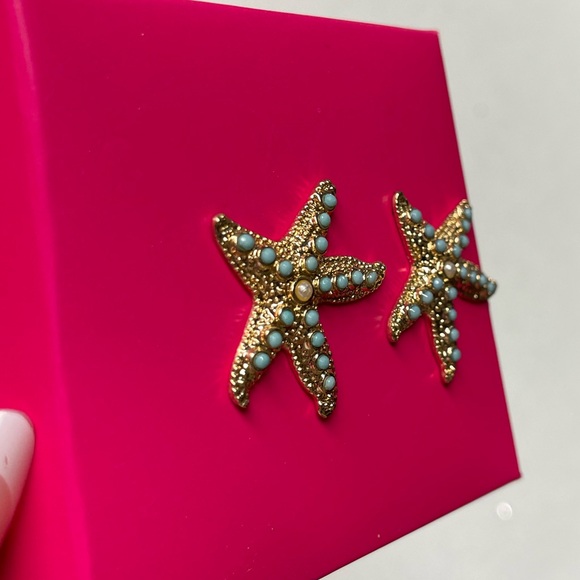Lilly Pulitzer Star Bright Earrings Starfish - Picture 4 of 10
